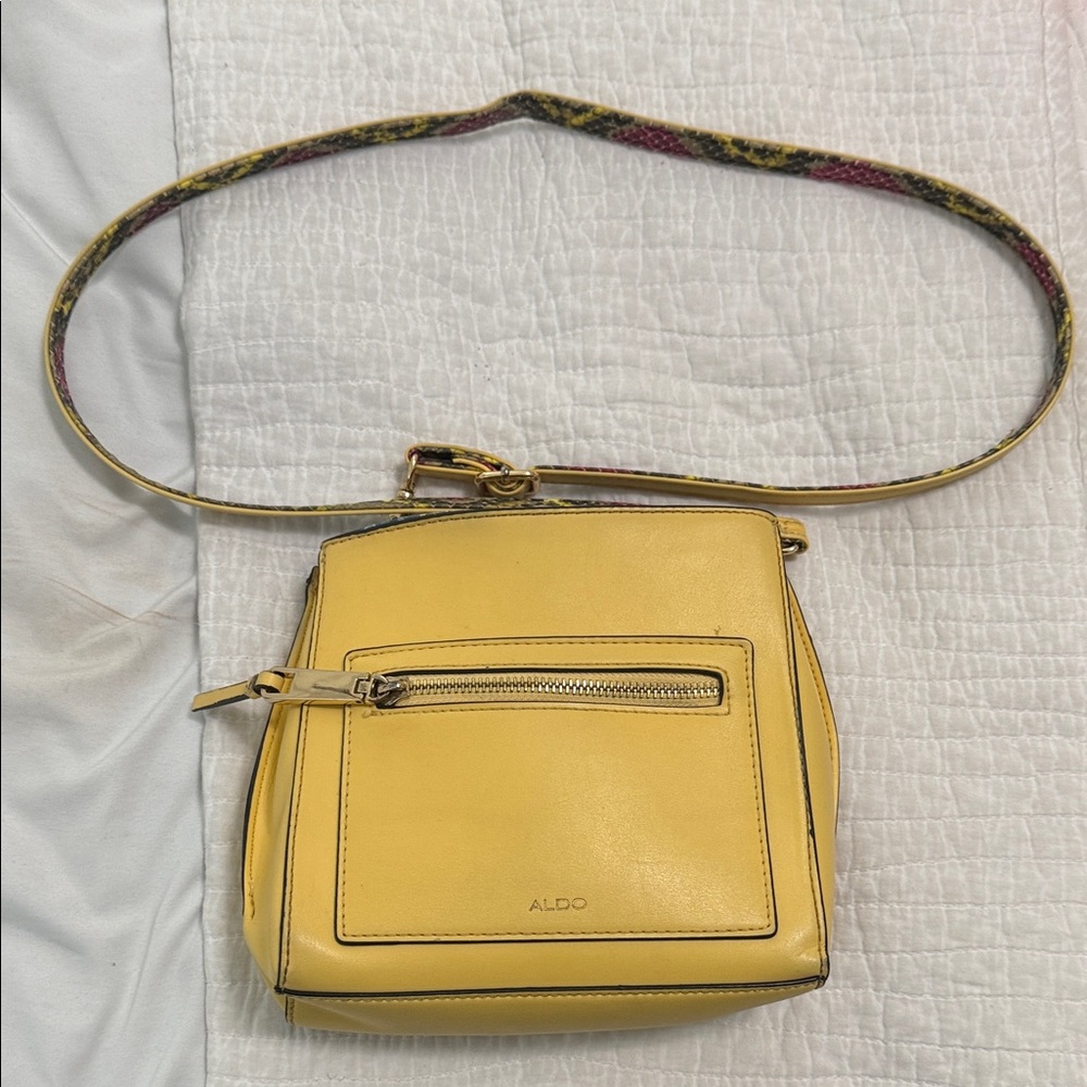 Aldo Vibrant Yellow Crossbody Bag